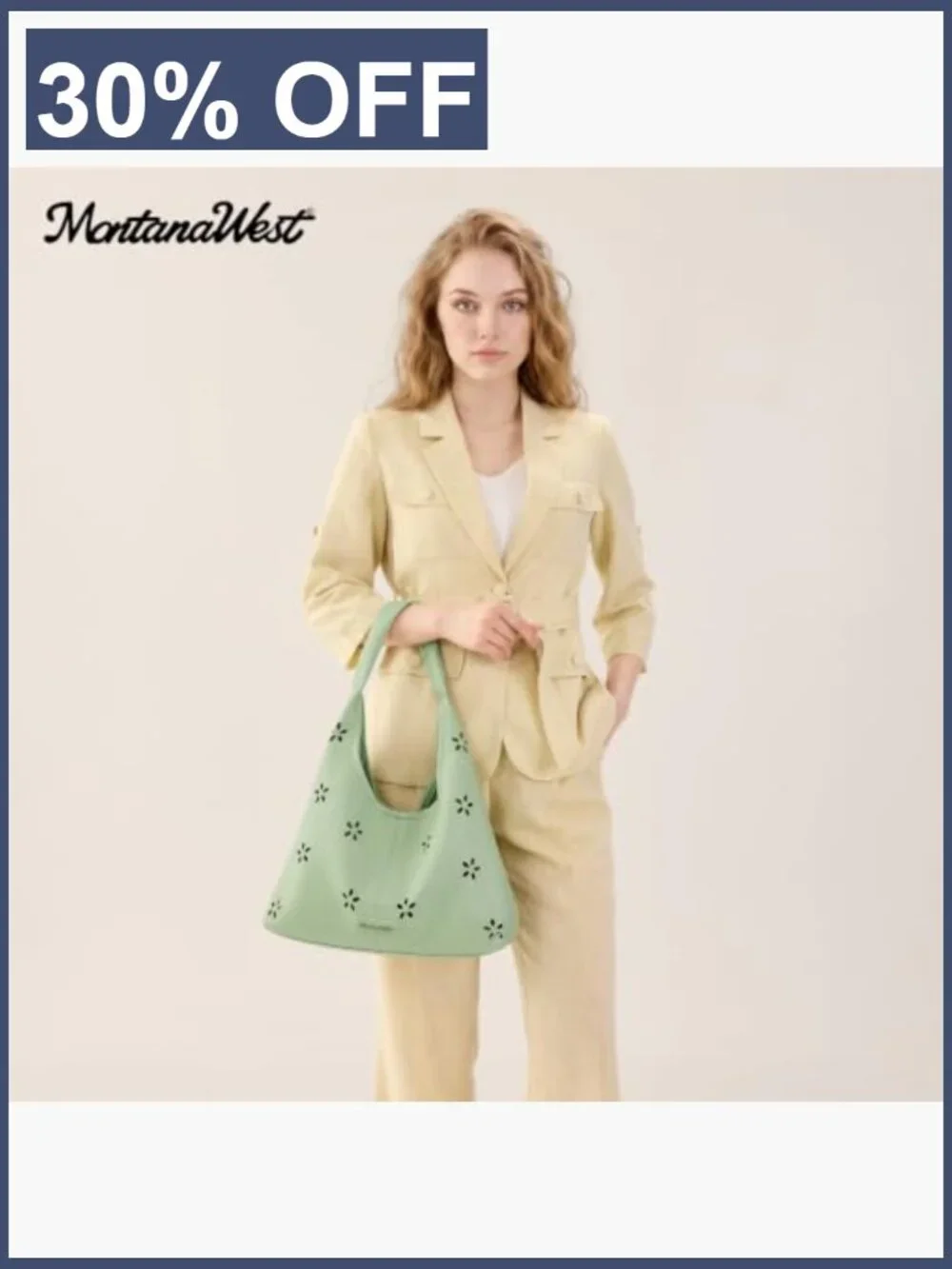 Slouchy Hobo Shoulder Bag Tote with Pouch Soft PU Leather Lightweight